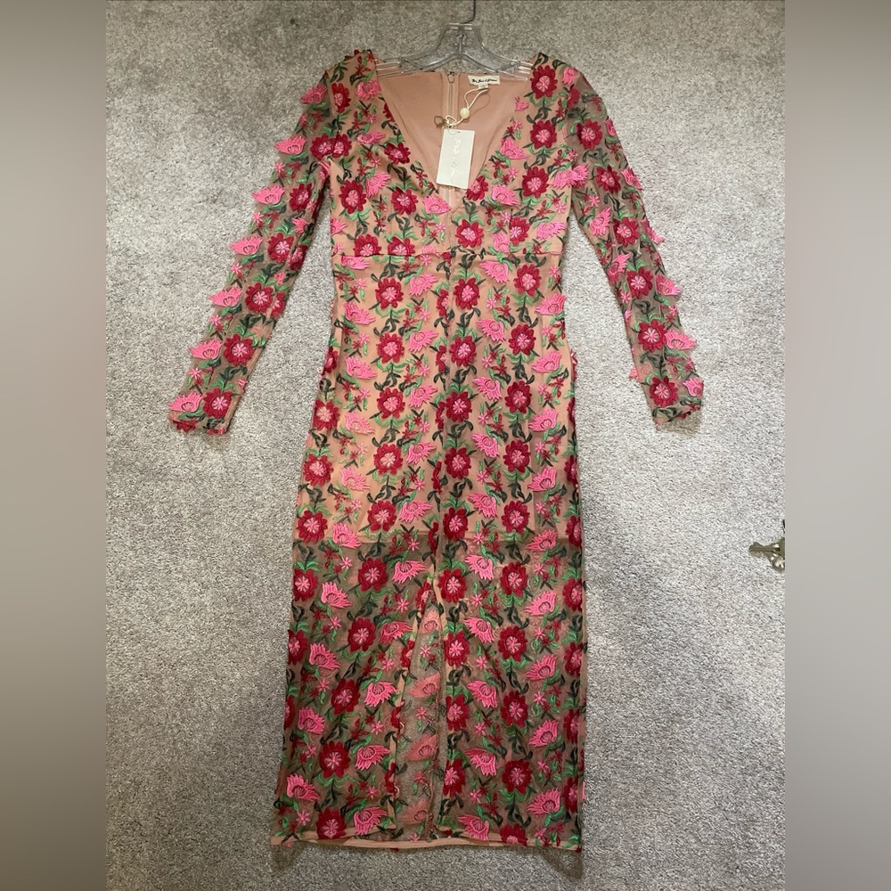 For love& lemons floral midi dress